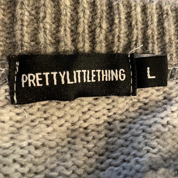 PrettyLittleThing Oversized Striped Sweater - Picture 5 of 10